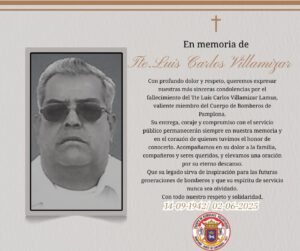 En memoria de Luis Carlos Villamizar